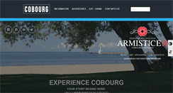 Desktop Screenshot of cobourgtourism.ca